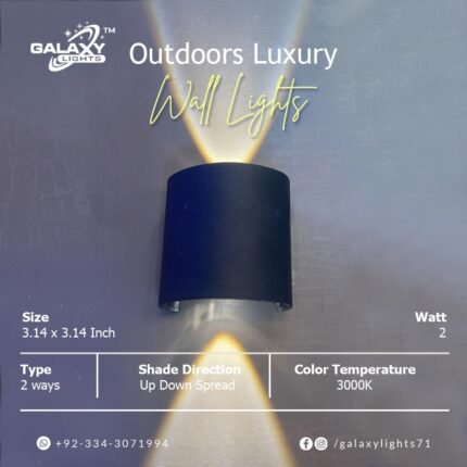 Outdoor Luxury Wall Light