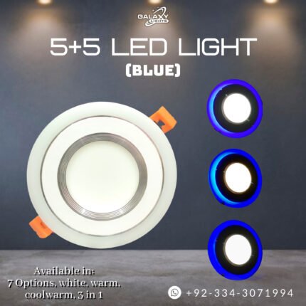 5+5 Led Light Blue