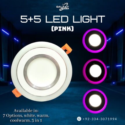 5+5 Led Light Pink