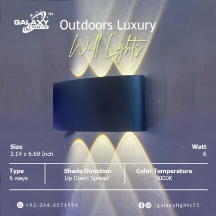Outdoor Luxury Wall Light