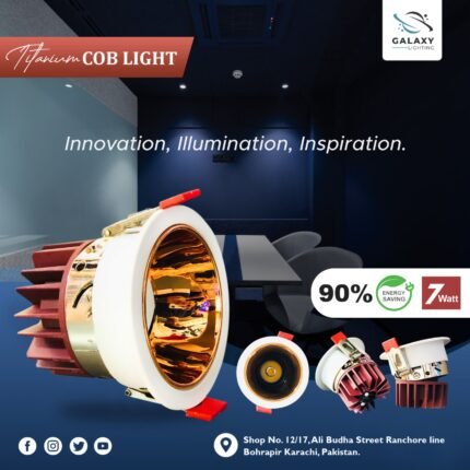 Galaxy Titanium Cob Light
