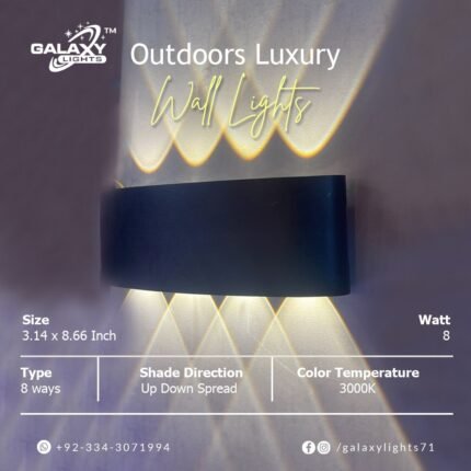 Outdoor Luxury Wall Light